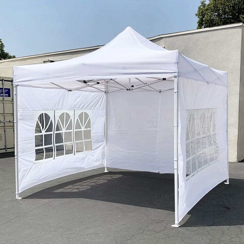 Gazebos with sidewalls